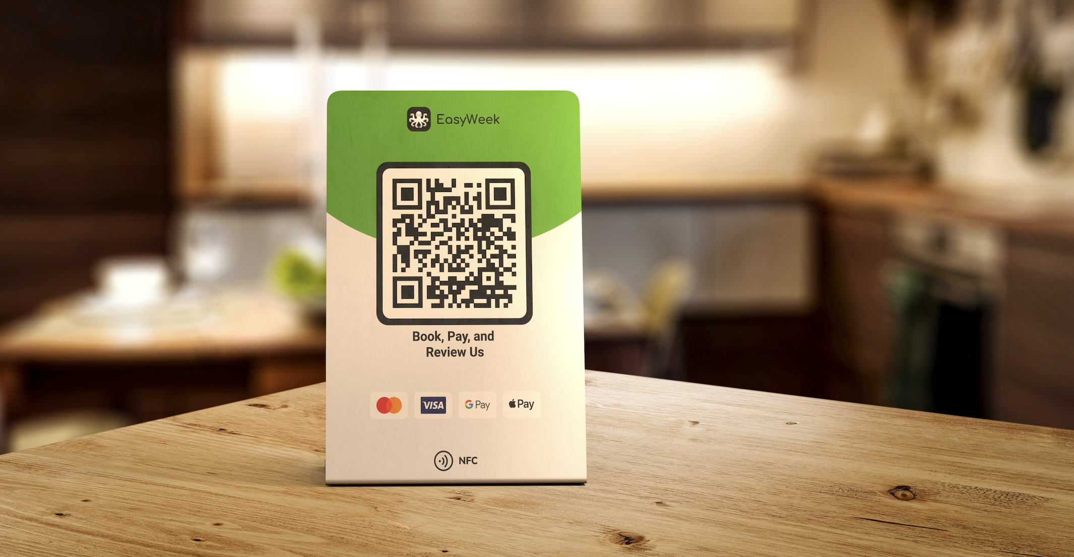 QR-стійка з NFC: уся користь безконтактної комунікації для бізнесу
