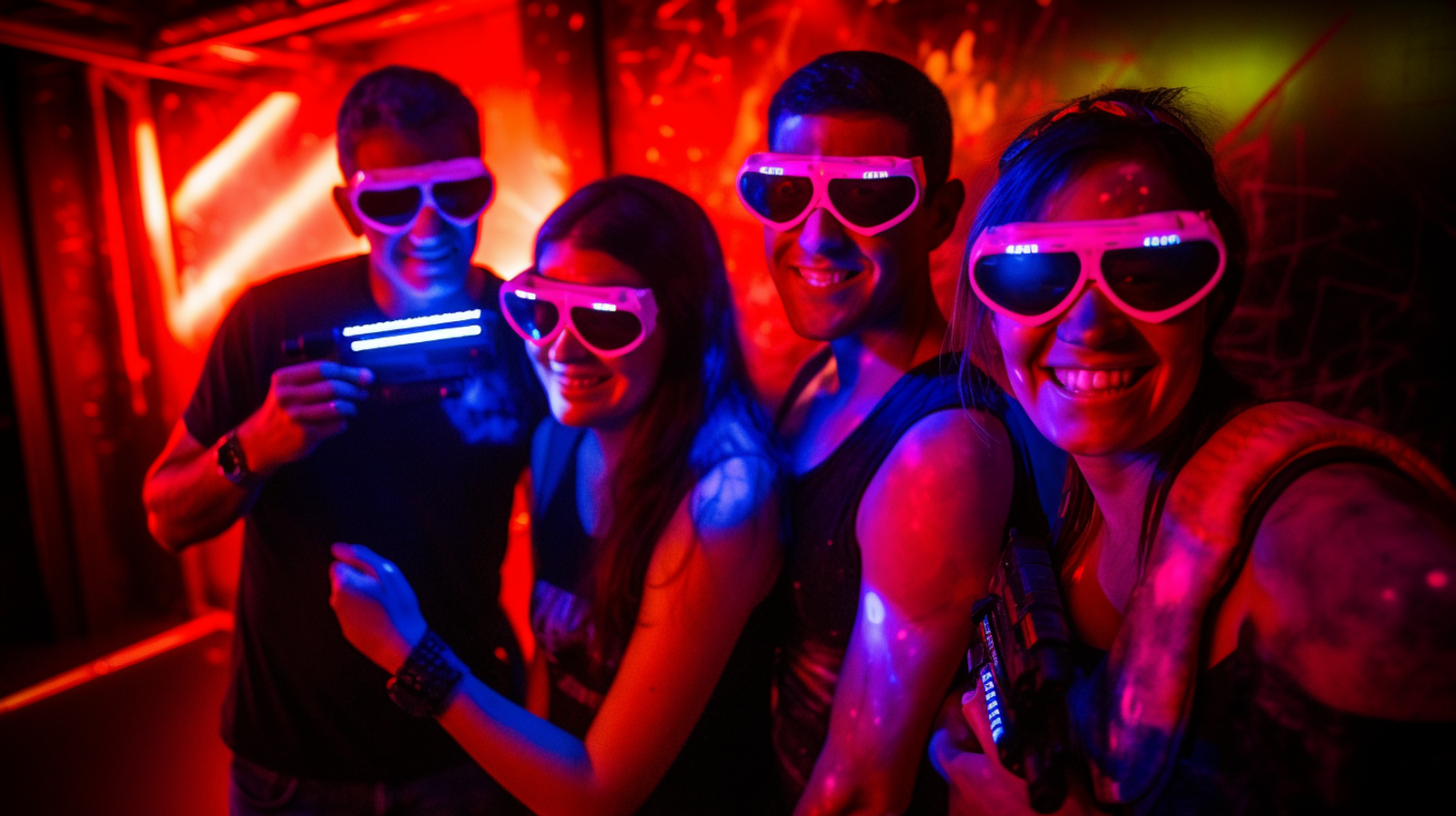 День народження в стилі лазертаг