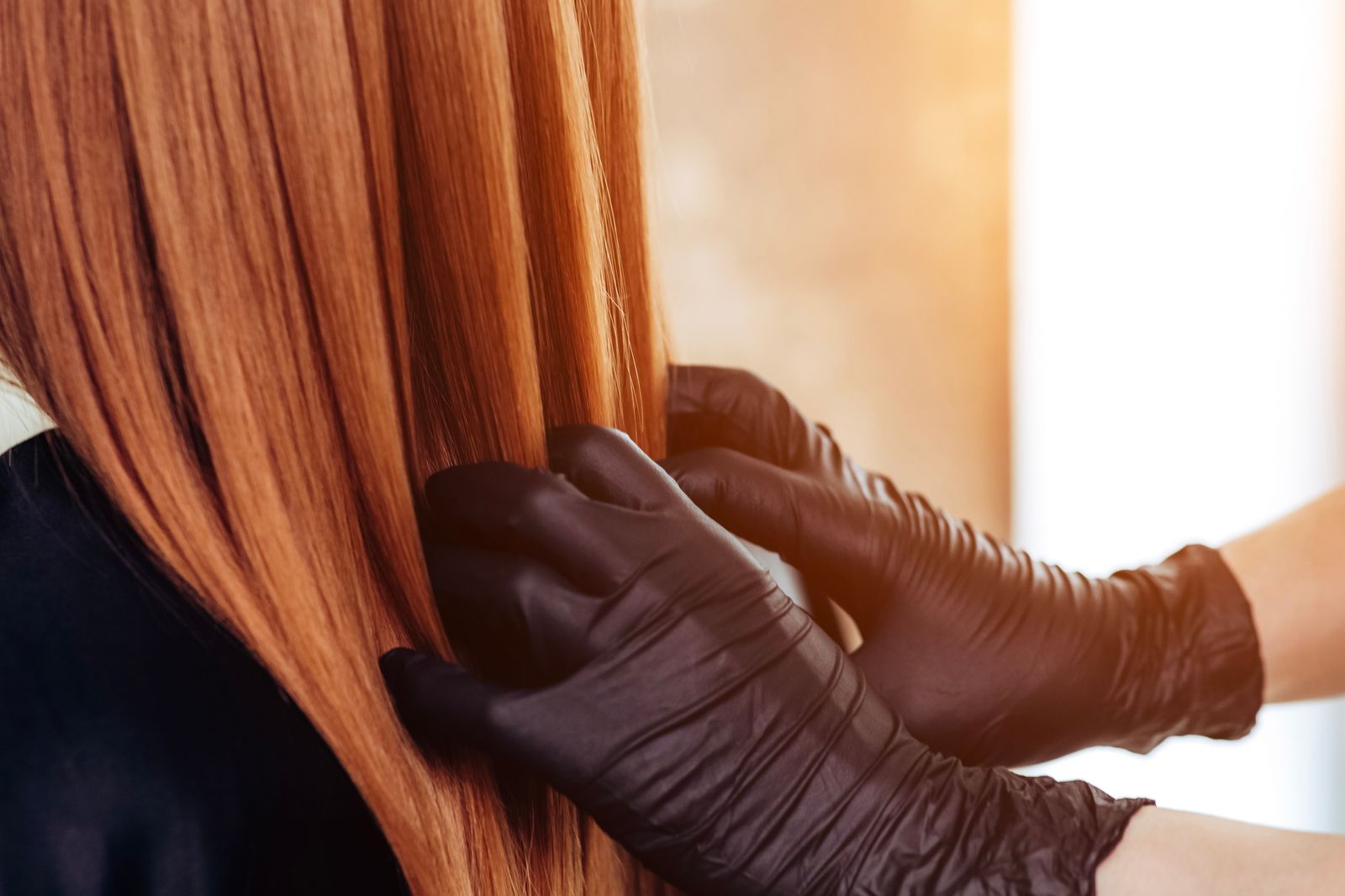 Кератинове випрямлення волосся 