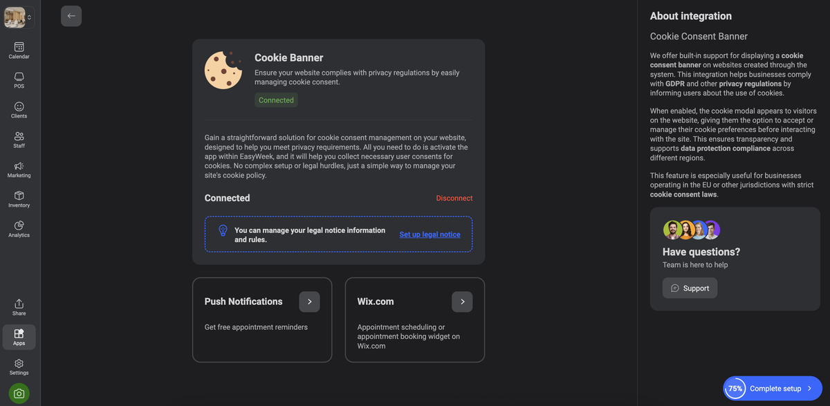 🍪 Cookie banner для вашого сайту